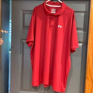 Under Armour Heat Gear 4XL- Brick Red